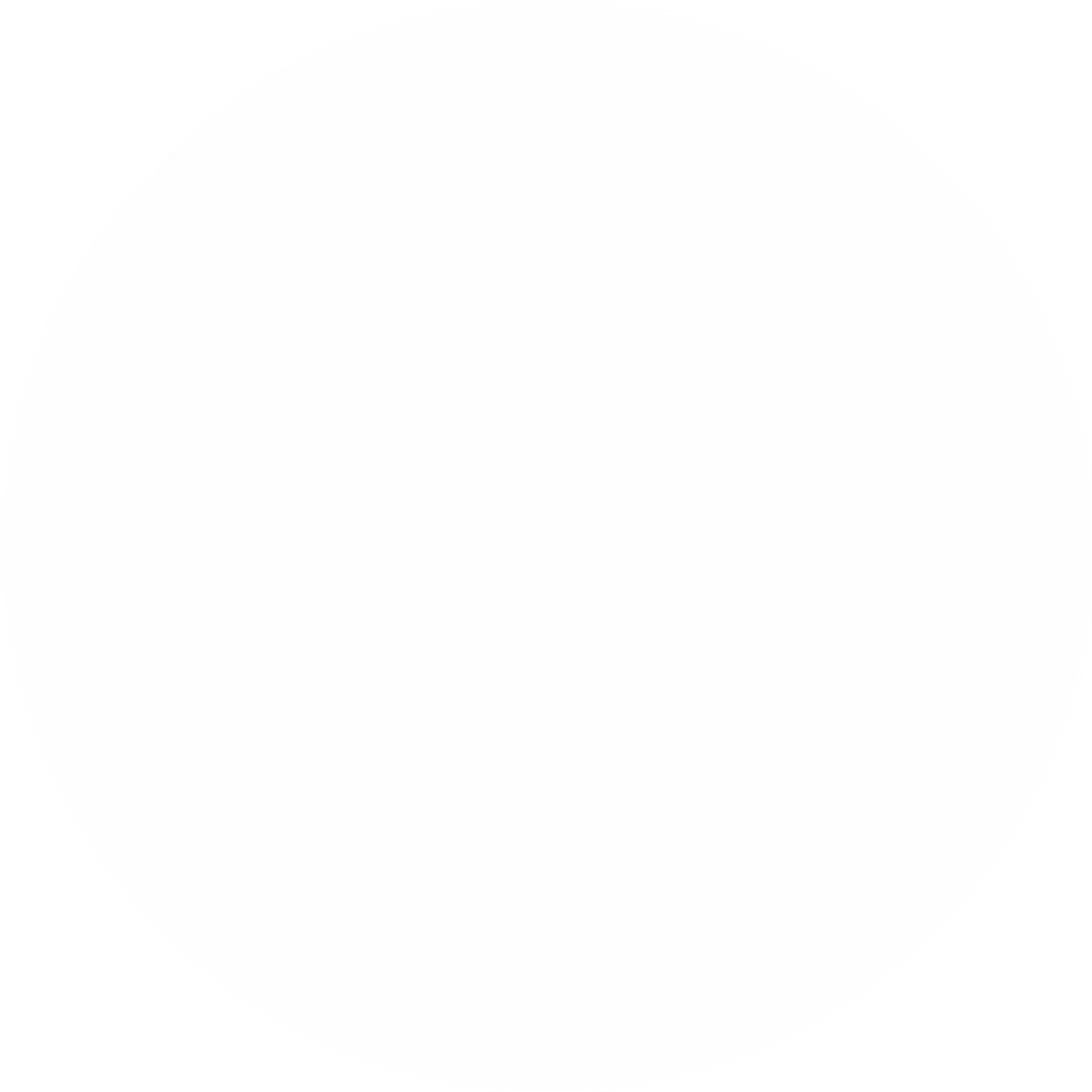 white circle