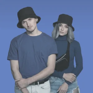 blue clothes